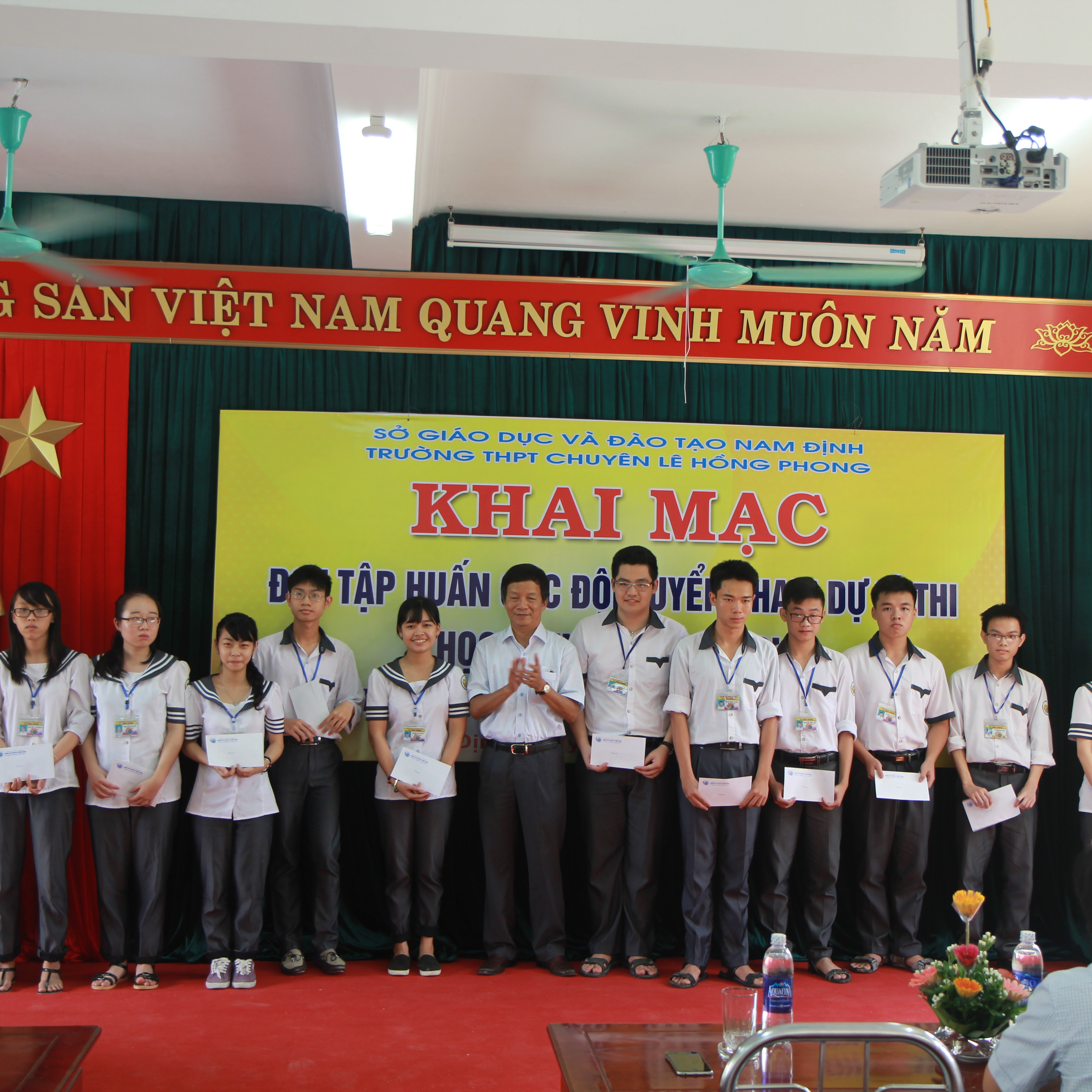 Khai mạc tập huấn các đội tuyển HSG quốc gia năm học 2015 - 2016